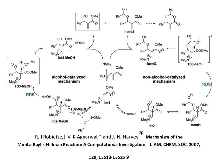 R. l Robiette,† V. K Aggarwal,* and J. N. Harvey* Mechanism