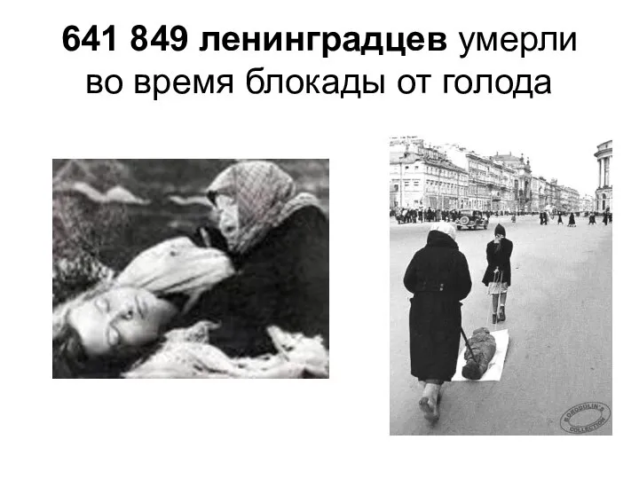 641 849 ленинградцев умерли во время блокады от голода
