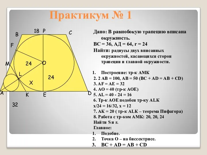 Практикум № 1 O A B C D P E M