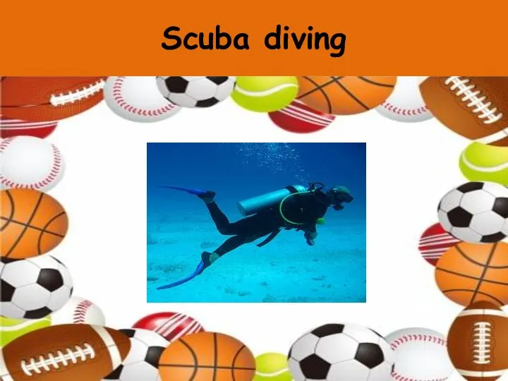 Scuba diving