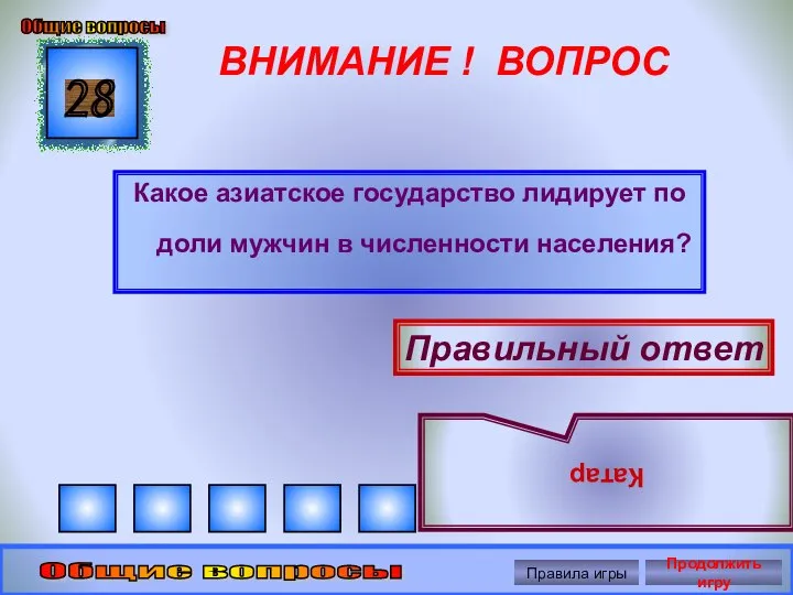 ВНИМАНИЕ ! ВОПРОС Какое азиатское государство лидирует по доли мужчин в