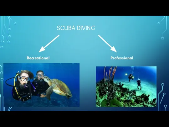 SCUBA DIVING Recreational Professional