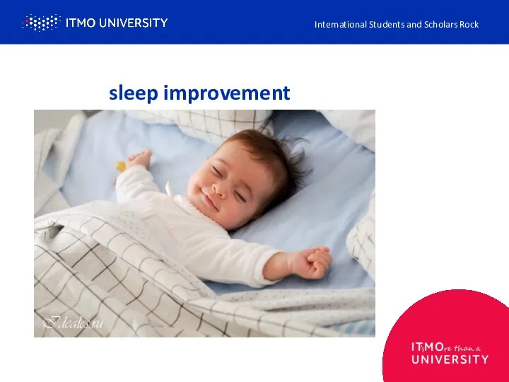 sleep improvement International Students and Scholars Rock