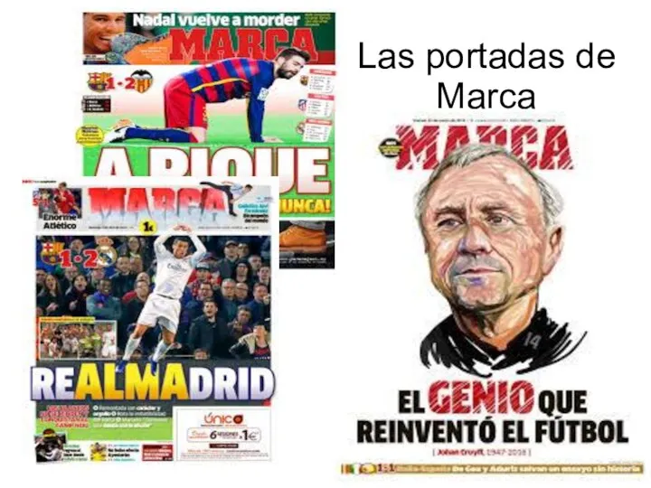 Las portadas de Marca