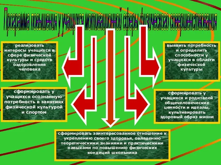 Программа повышения у учащихся мотивационной сферы физического совершенствования сформировать заинтересованное отношение