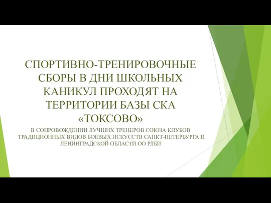 СПОРТИВНО-ТРЕНИРОВОЧНЫЕ СБОРЫ В ДНИ ШКОЛЬНЫХ КАНИКУЛ ПРОХОДЯТ НА ТЕРРИТОРИИ БАЗЫ СКА