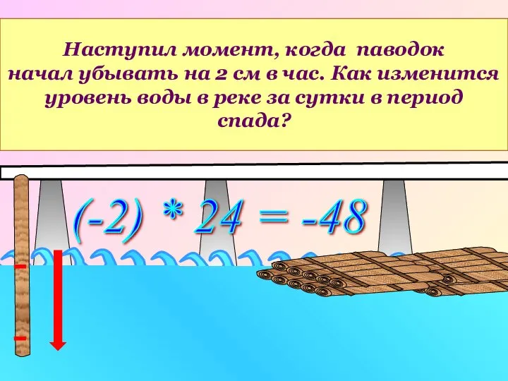 Наступил момент, когда паводок начал убывать на 2 см в час.