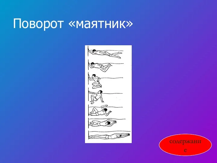 Поворот «маятник» содержание