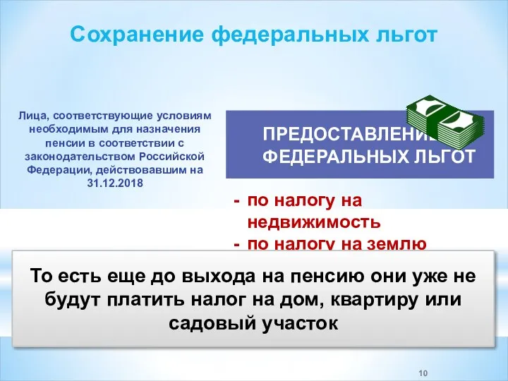 Лица, соответствующие условиям необходимым для назначения пенсии в соответствии с законодательством