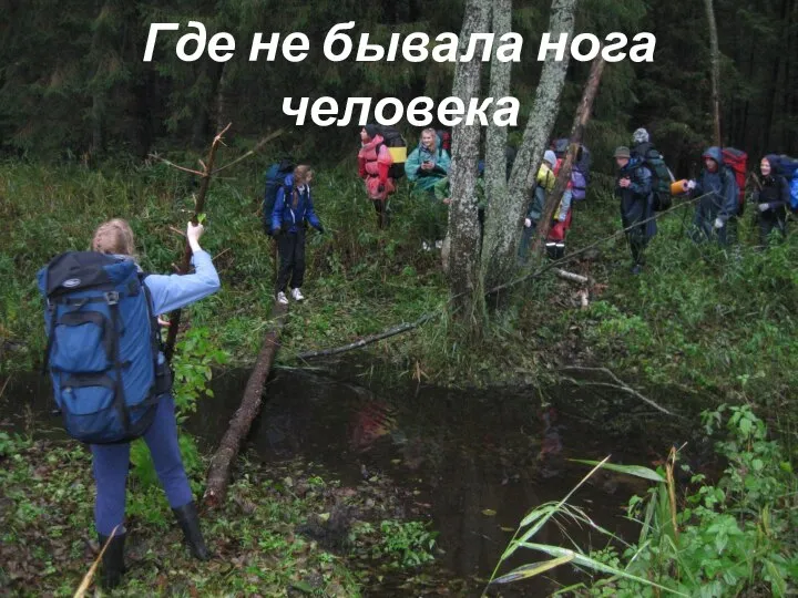 Где не бывала нога человека