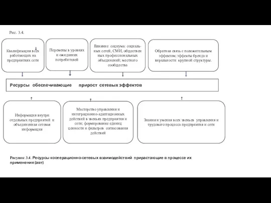 Информация внутри отдельных предприятий и объединенная сетевая информация Мастерство управления и