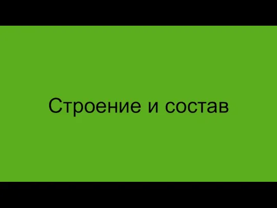 Строение и состав