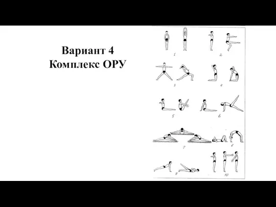 Вариант 4 Комплекс ОРУ