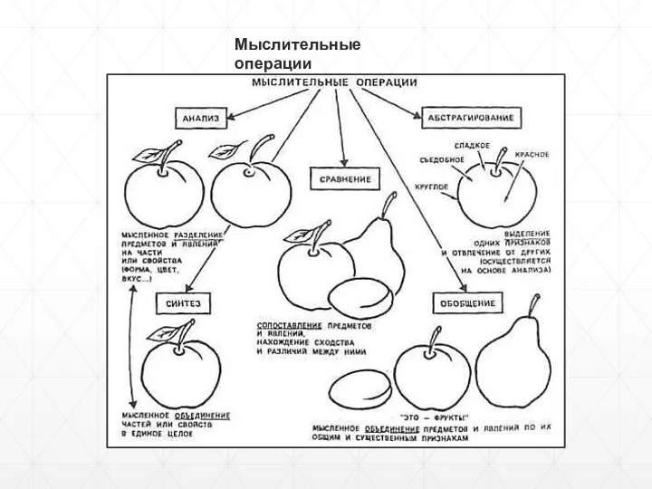 Мыслительные операции