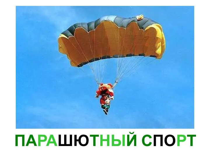 ПАРАШЮТНЫЙ СПОРТ