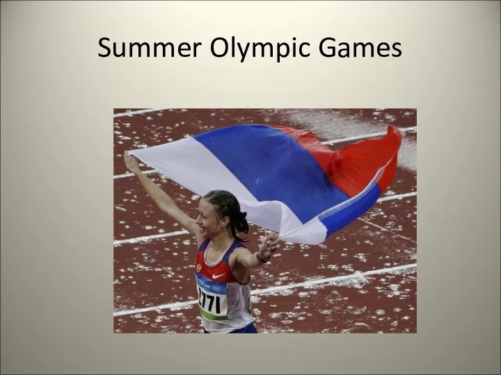 Summer Olympic Games