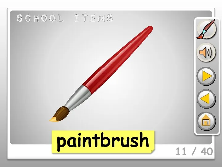 11 / 40 paintbrush