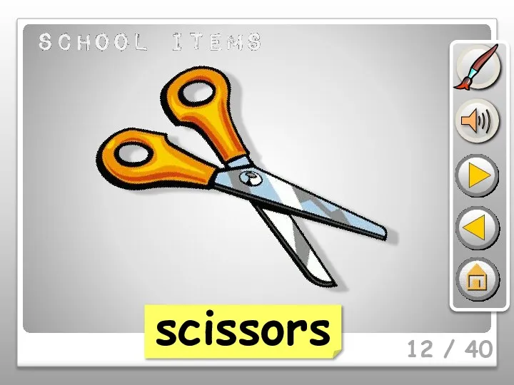 12 / 40 scissors