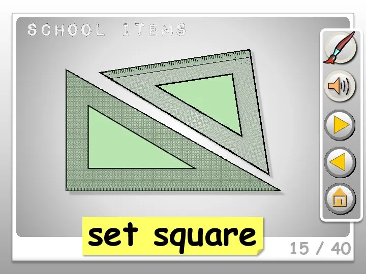 15 / 40 set square