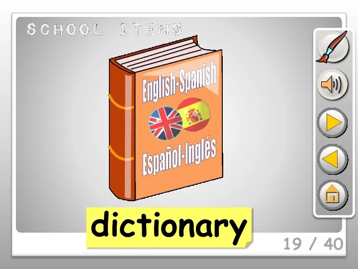 19 / 40 dictionary