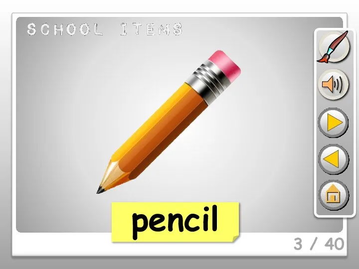 3 / 40 pencil