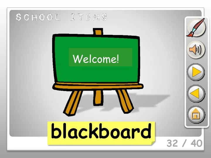 32 / 40 blackboard Welcome!