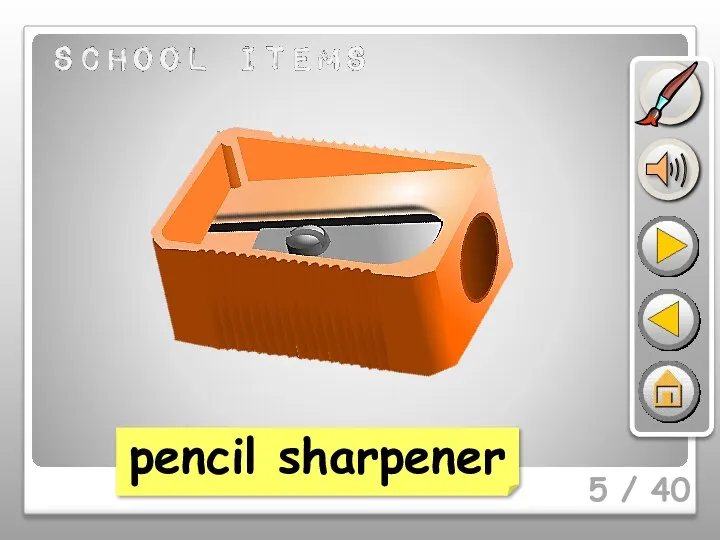 5 / 40 pencil sharpener