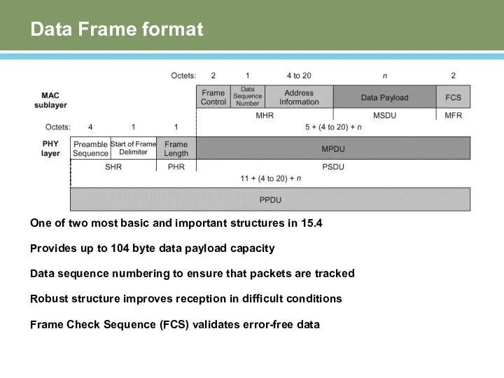 Data Frame format One of two most basic and important structures