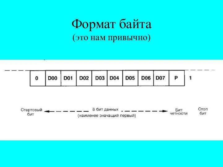Формат байта (это нам привычно)