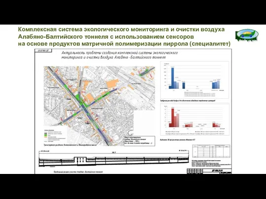 Комплексная система экологического мониторинга и очистки воздуха Алабяно-Балтийского тоннеля с использованием