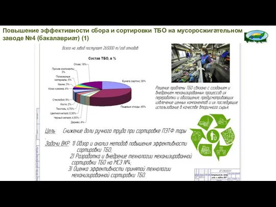 Повышение эффективности сбора и сортировки ТБО на мусоросжигательном заводе №4 (бакалавриат) (1)