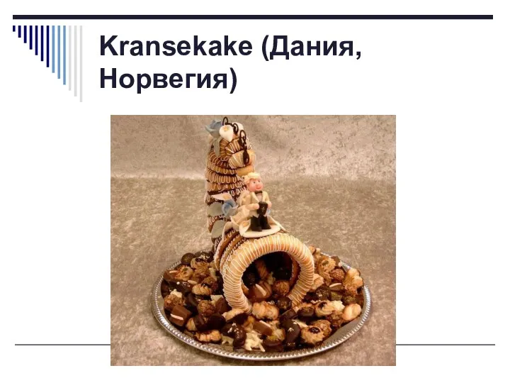 Kransekake (Дания, Норвегия)