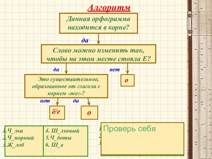 Данная орфограмма находится в корне? Слово можно изменить так, чтобы на