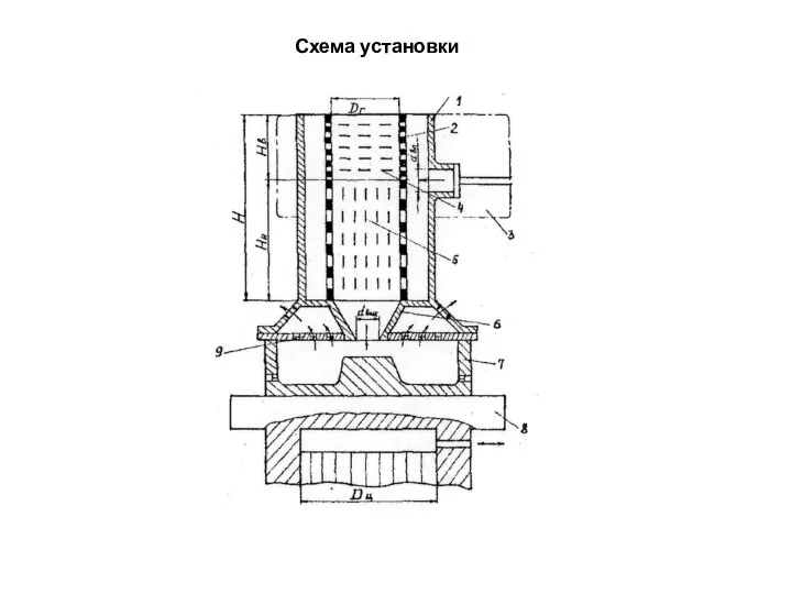 Схема установки