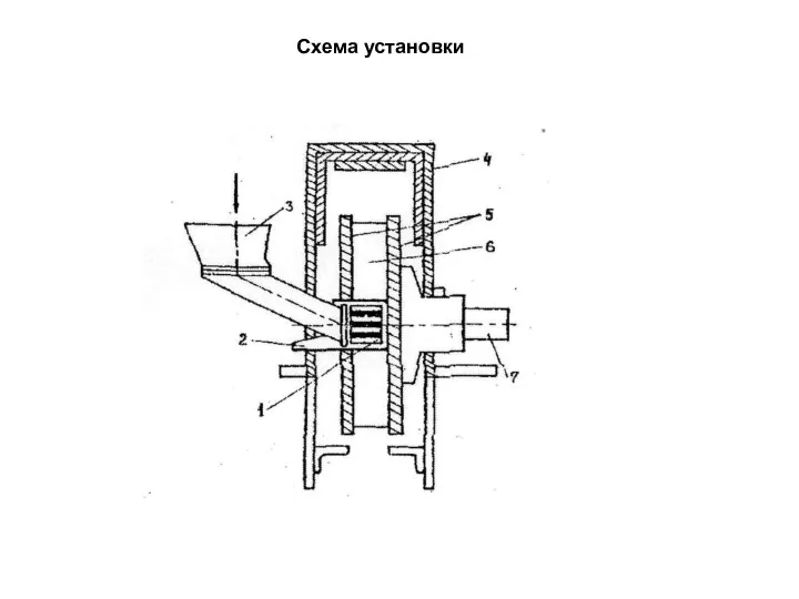 Схема установки