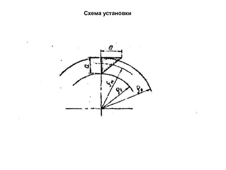 Схема установки