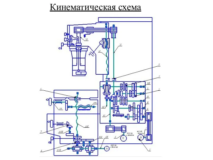 Кинематическая схема