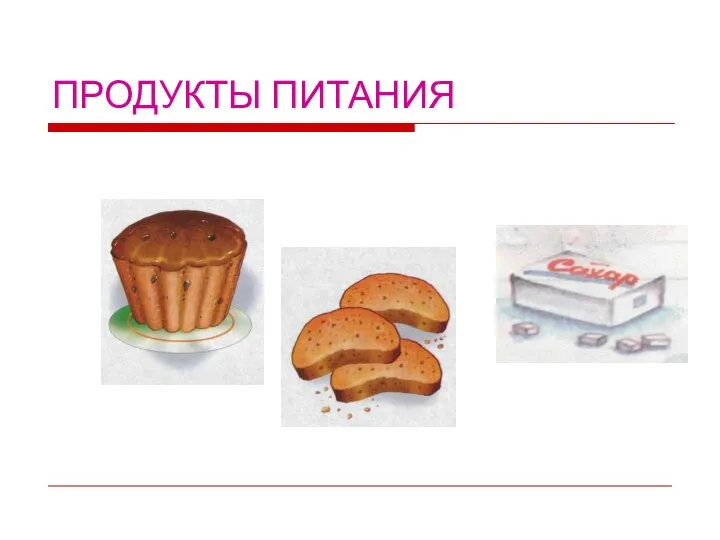 ПРОДУКТЫ ПИТАНИЯ