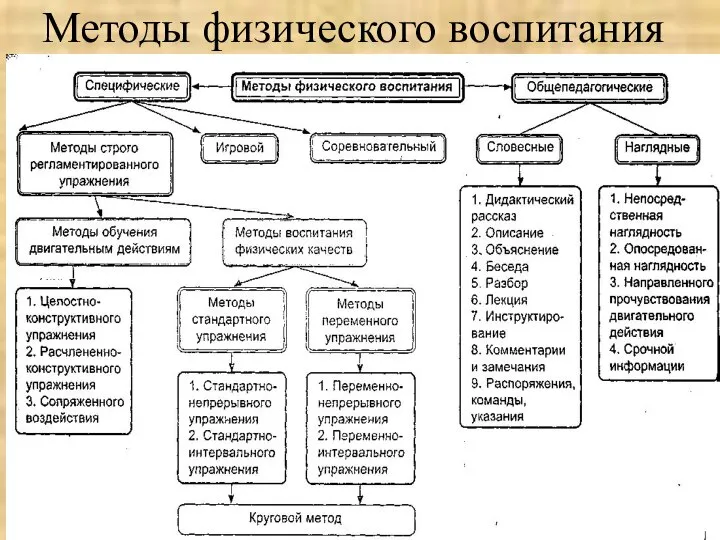 Методы физического воспитания