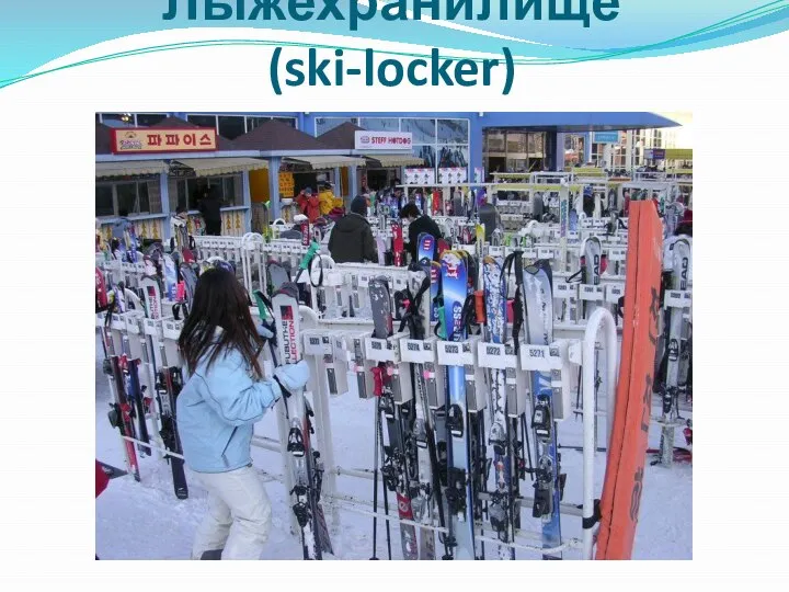 Лыжехранилище (ski-locker)