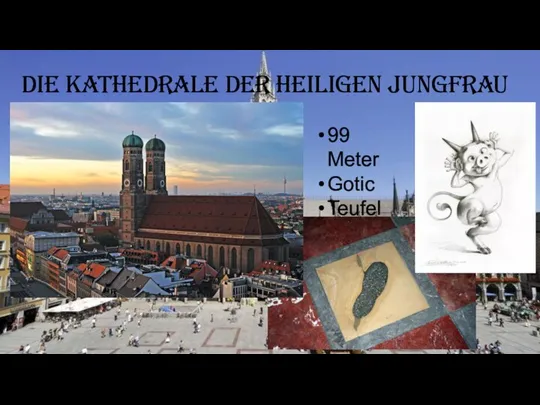 Die Kathedrale der Heiligen Jungfrau 99 Meter Gotic Teufel