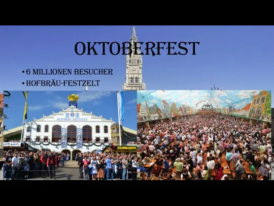 Oktoberfest 6 Millionen Besucher Hofbräu-Festzelt