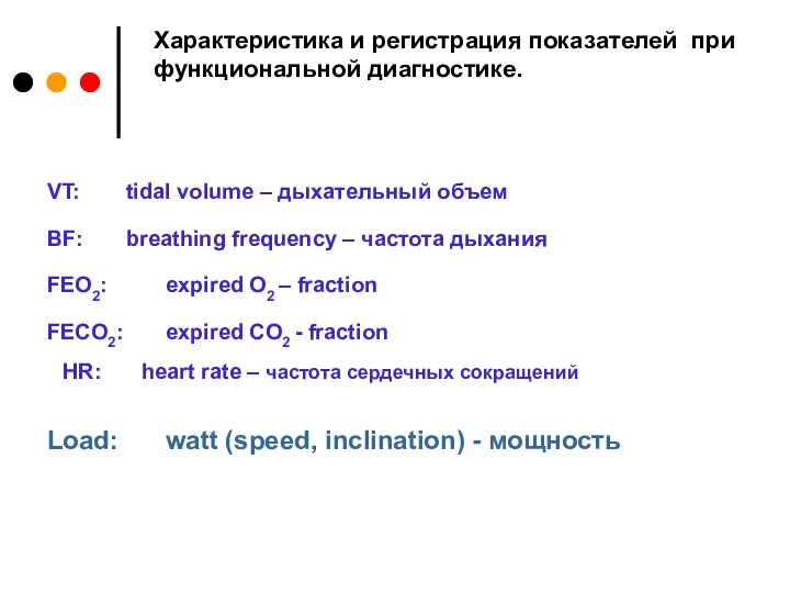 BF: breathing frequency – частота дыхания FEO2: expired O2 – fraction