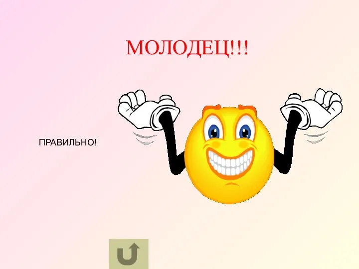 МОЛОДЕЦ!!! ПРАВИЛЬНО!