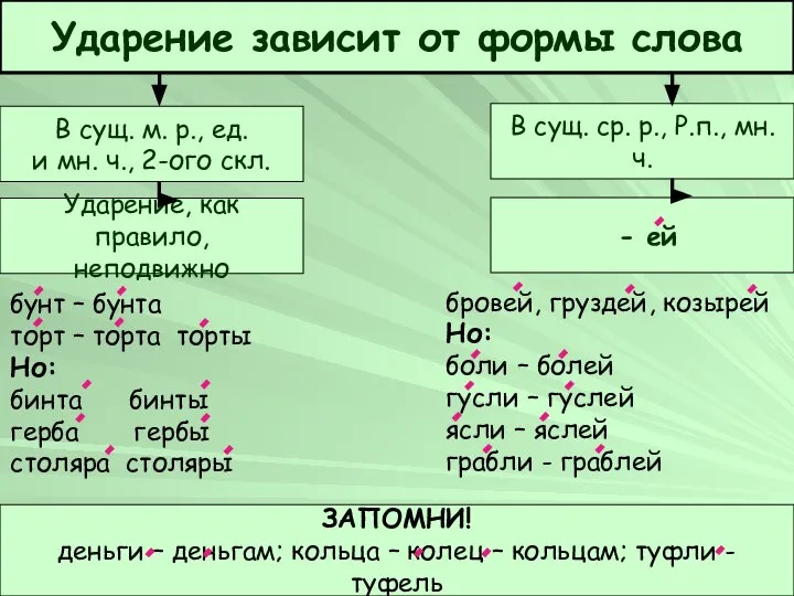 Марцофляк И.В. бунт – бунта торт – торта торты Но: бинта