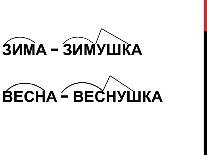 ЗИМА - ЗИМУШКА ВЕСНА - ВЕСНУШКА