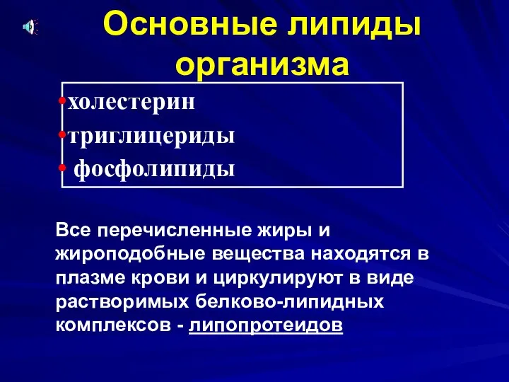 Основные липиды организма холестерин триглицериды фосфолипиды Все перечисленные жиры и жироподобные