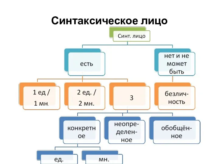 Синтаксическое лицо