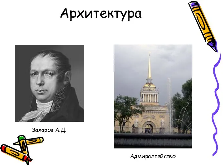 Архитектура Захаров А.Д. Адмиралтейство