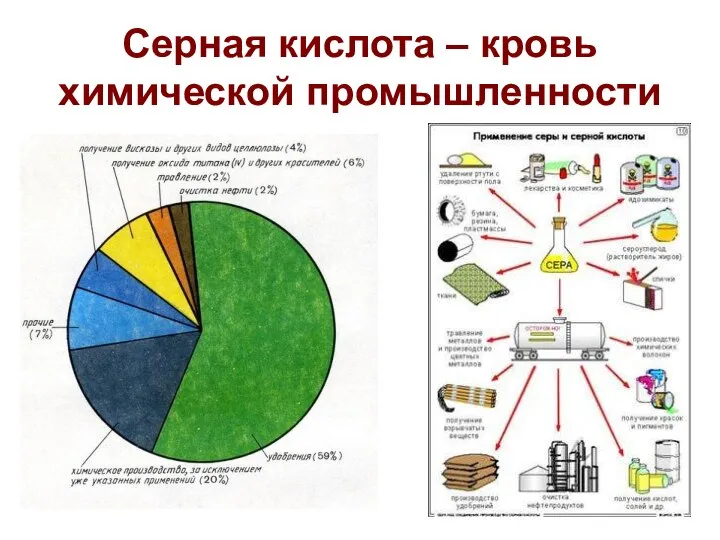 Серная кислота – кровь химической промышленности